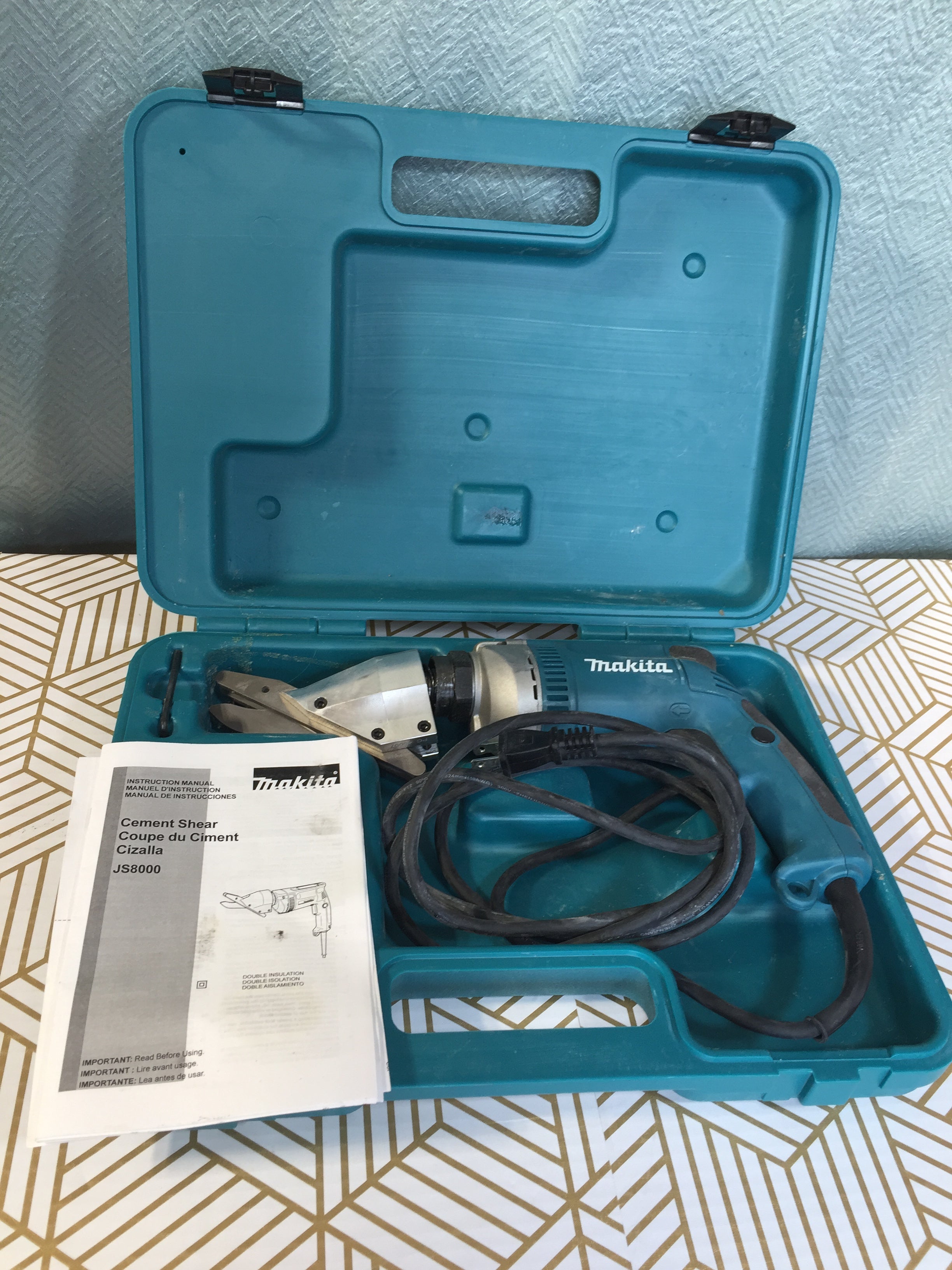 **PARTS ONLY** MAKITA JS8000 Fiber Cement Shear *POWERS ON* (7681803223278)